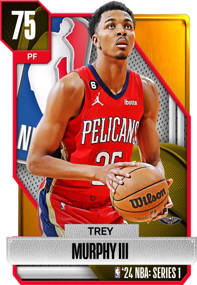 (GOLD) Trey Murphy III (75 OVR)