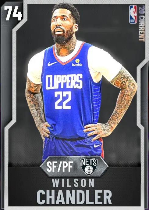 (SILVER) Wilson Chandler (74 OVR)