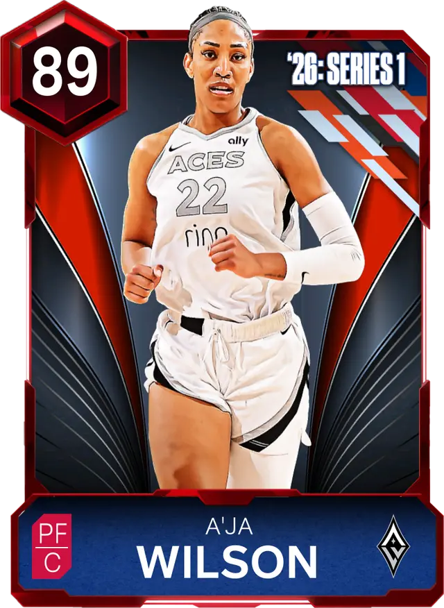 (RUBY) A'ja Wilson (89 OVR)