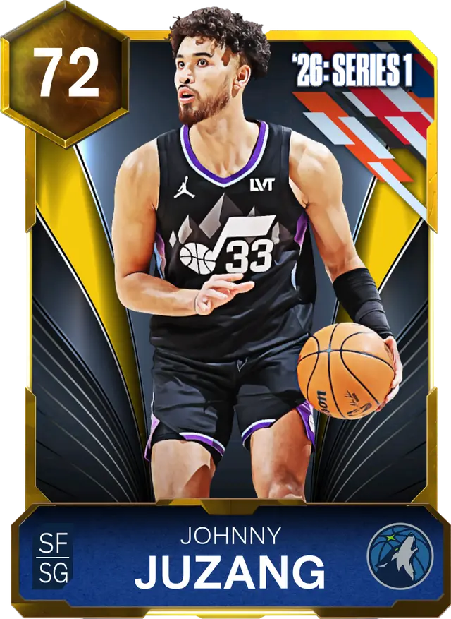 (GOLD) Johnny Juzang (72 OVR)