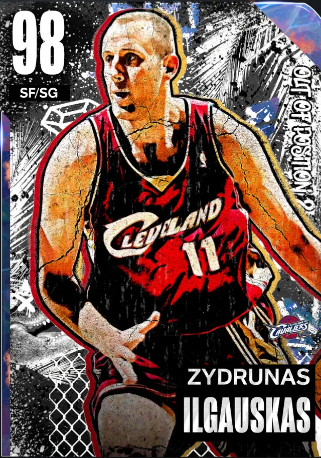 (OPAL) Zydrunas Ilgauskas (98 OVR)