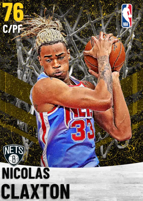 (GOLD) Nicolas Claxton (76 OVR)