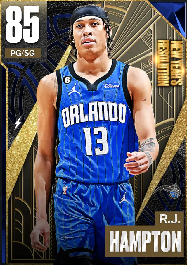(SAPPHIRE) R.J. Hampton (85 OVR)