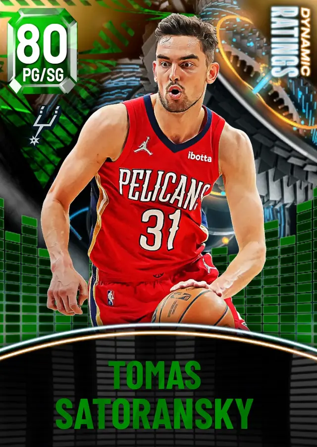 (EMERALD) Tomas Satoransky (80 OVR)