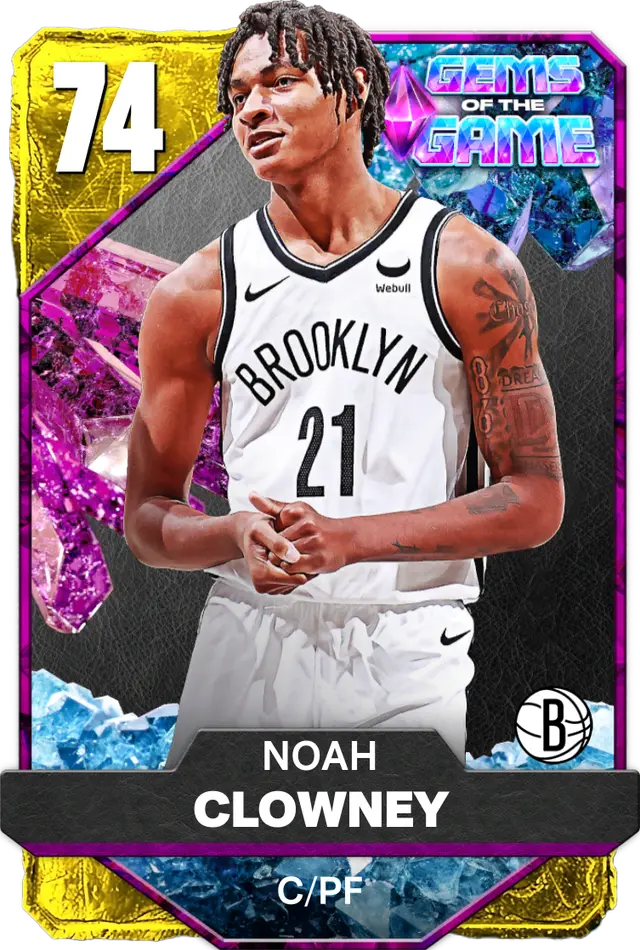 (GOLD) Noah Clowney (74 OVR)