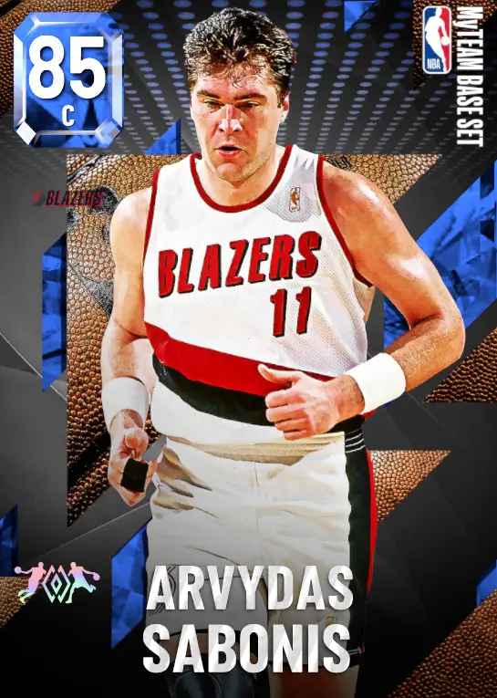 (SAPPHIRE) Arvydas Sabonis (85 OVR)