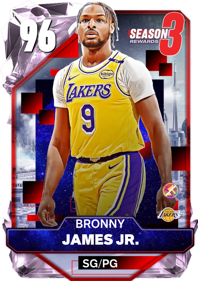 (PD) Bronny James Jr. (96 OVR)