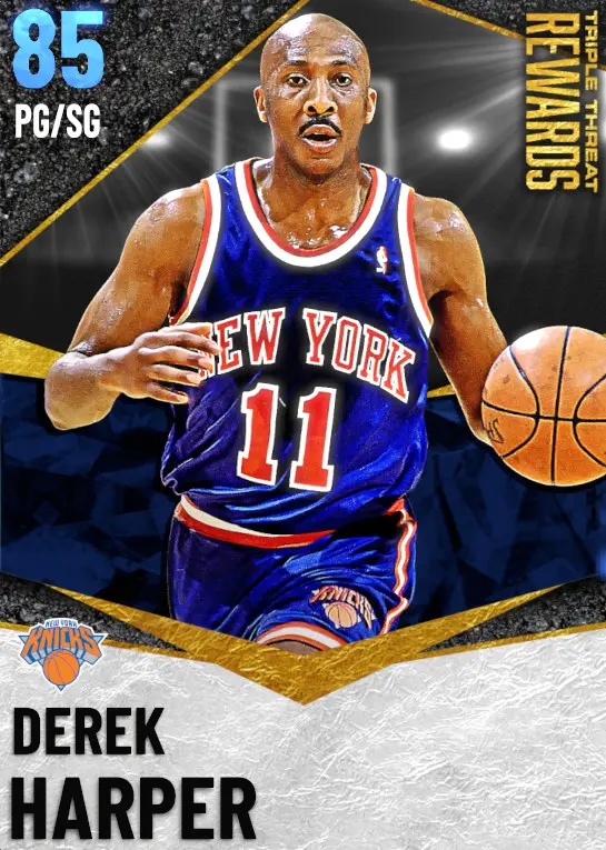 (SAPPHIRE) Derek Harper (85 OVR)