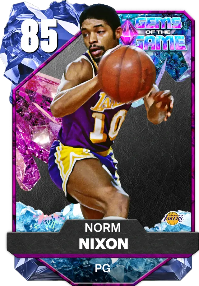 (SAPPHIRE) Norm Nixon (85 OVR)