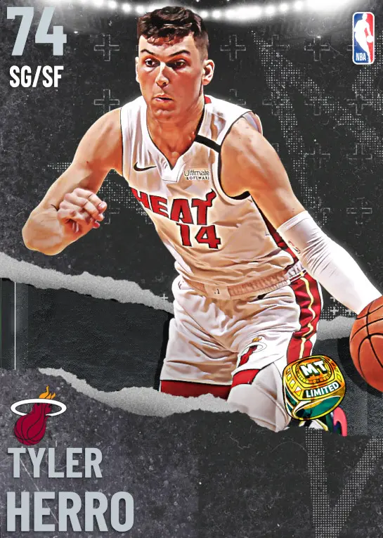 (SILVER) Tyler Herro (74 OVR)