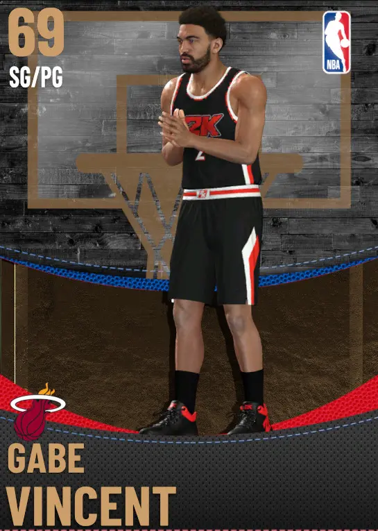 (BRONZE) Gabe Vincent (69 OVR)