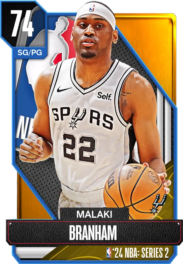 (GOLD) Malaki Branham (74 OVR)