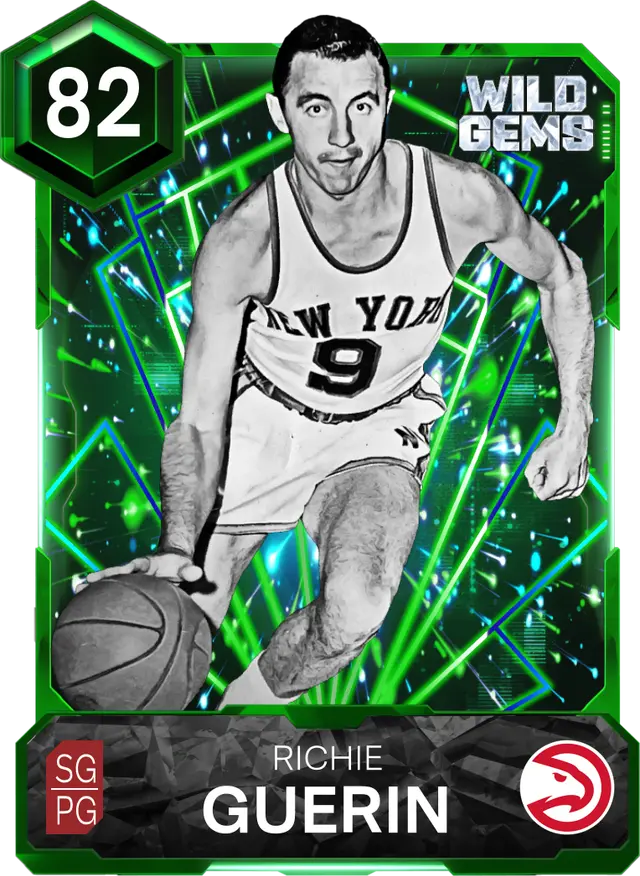 (EMERALD) Richie Guerin (82 OVR)