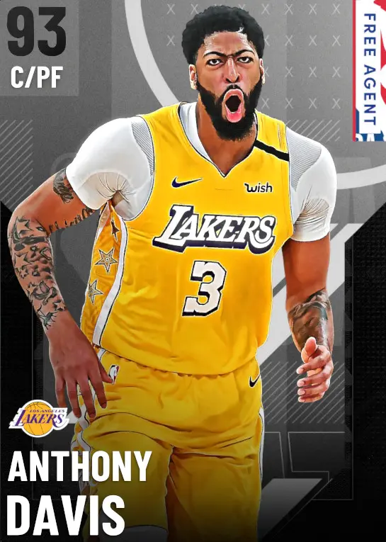 (FREEAGENT) Anthony Davis (93 OVR)