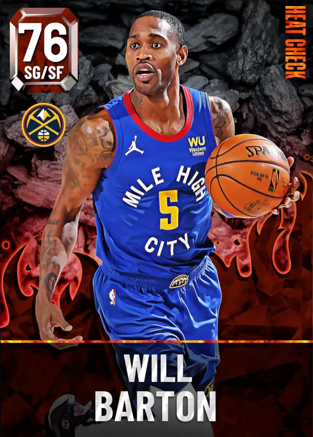 (GOLD) Will Barton (76 OVR)