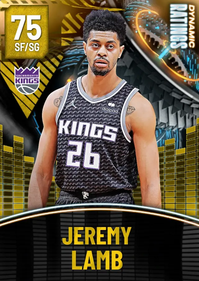 (GOLD) Jeremy Lamb (75 OVR)
