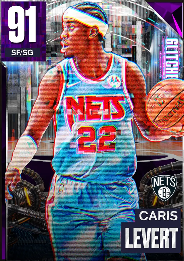 (AMETHYST) Caris LeVert (91 OVR)