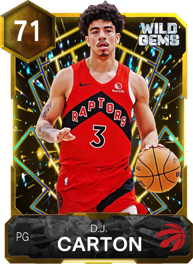 (GOLD) D.J. Carton (71 OVR)