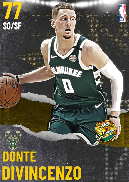(GOLD) Donte DiVincenzo (77 OVR)