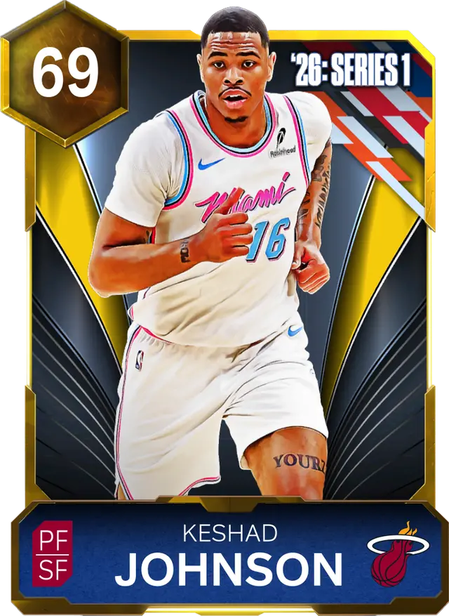 (GOLD) Keshad Johnson (69 OVR)
