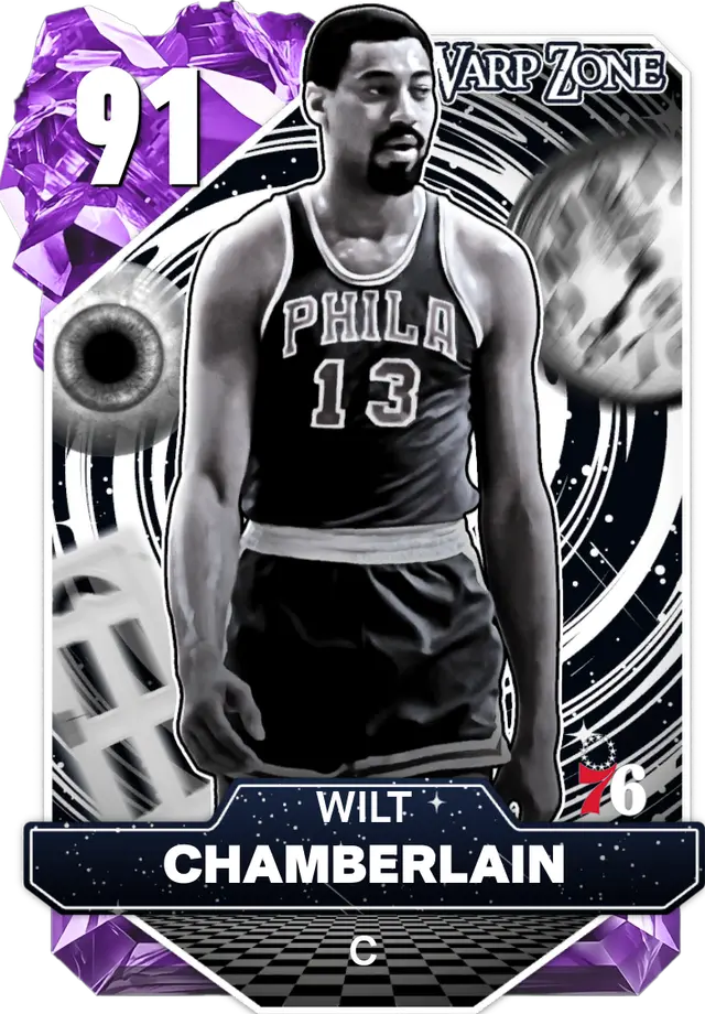 (AMETHYST) Wilt Chamberlain (91 OVR)