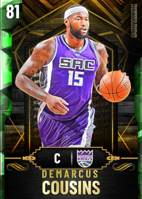 (EMERALD) DeMarcus Cousins (81 OVR)