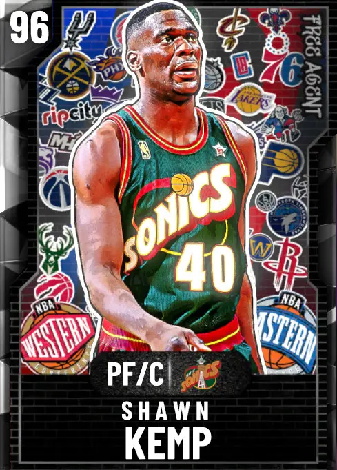(FREEAGENT) Shawn Kemp (96 OVR)