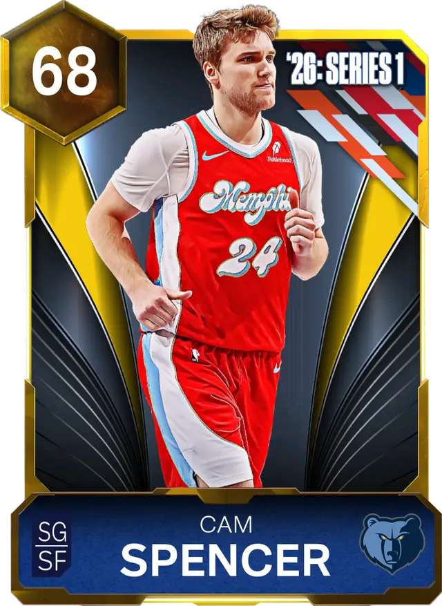 (GOLD) Cam Spencer (68 OVR)