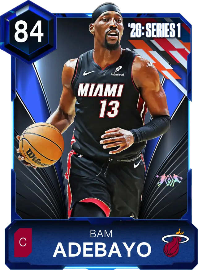(SAPPHIRE) Bam Adebayo (84 OVR)