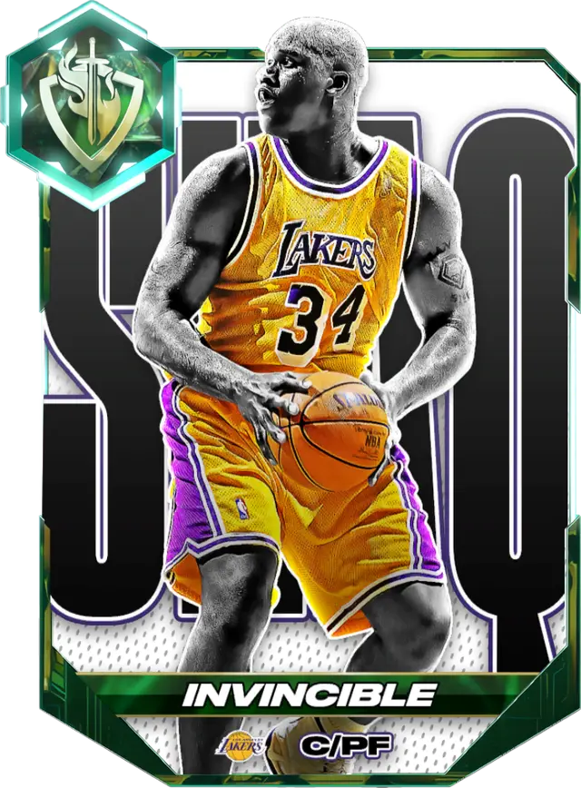 (INVINCIBLE) Shaquille O'Neal (99 OVR)