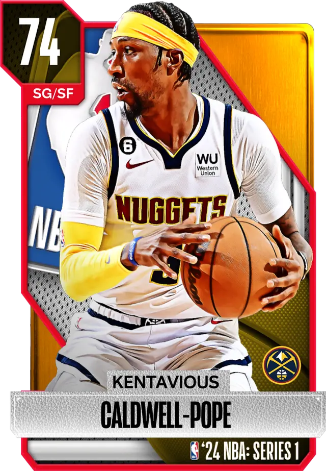 (GOLD) Kentavious Caldwell-Pope (74 OVR)