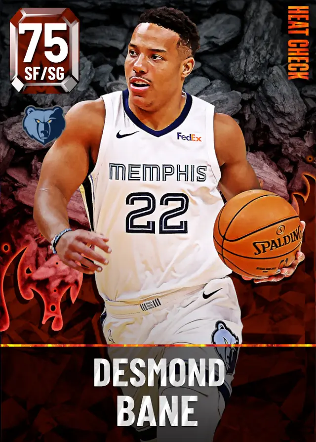(GOLD) Desmond Bane (75 OVR)