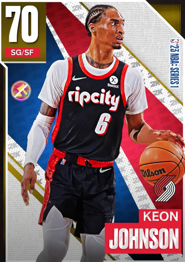 (GOLD) Keon Johnson (70 OVR)