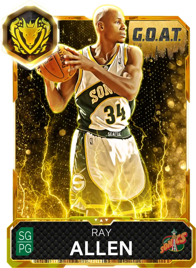(GOAT) Ray Allen (99 OVR)