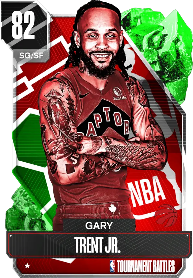 (EMERALD) Gary Trent Jr. (82 OVR)