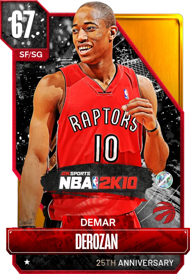 (GOLD) DeMar DeRozan (67 OVR)