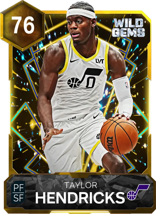 (GOLD) Taylor Hendricks (76 OVR)
