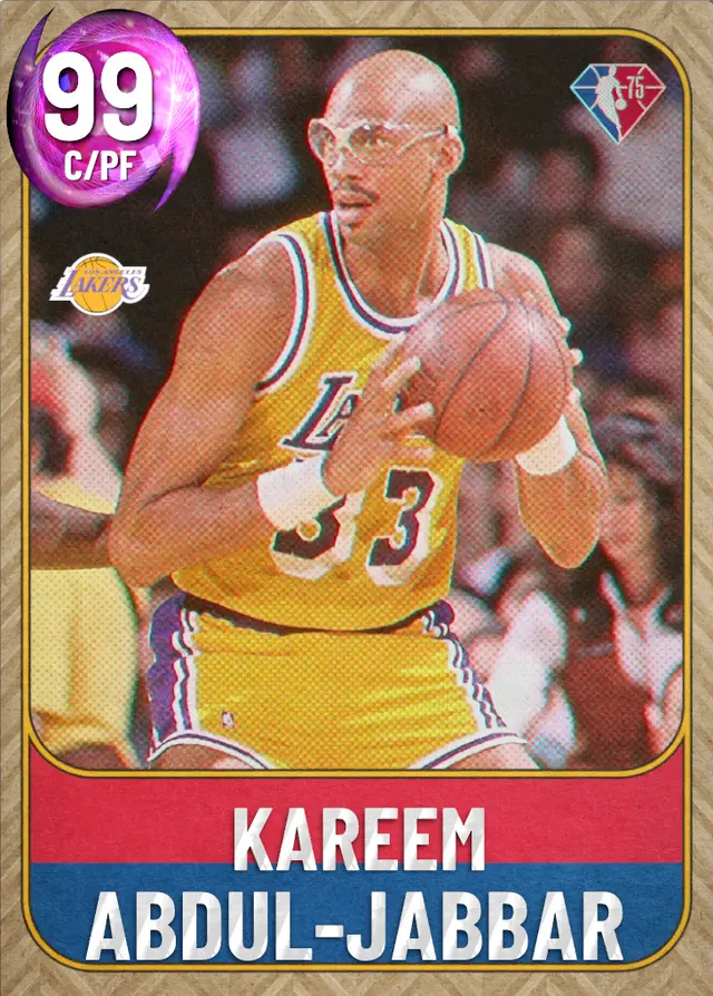 (DM) Kareem Abdul-Jabbar (99 OVR)