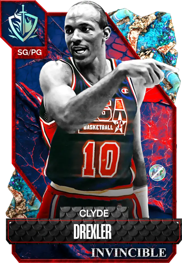 (INVINCIBLE) Clyde Drexler (99 OVR)