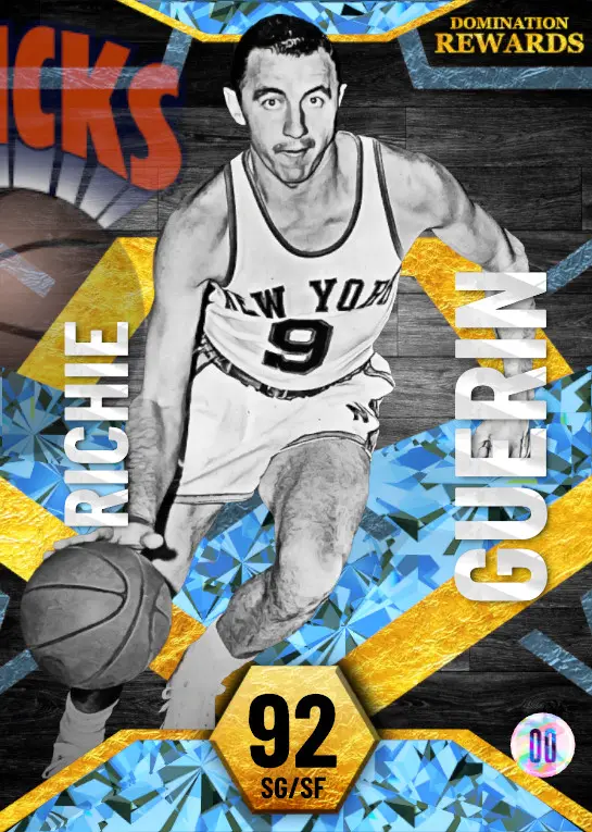 (DIAMOND) Richie Guerin (92 OVR)
