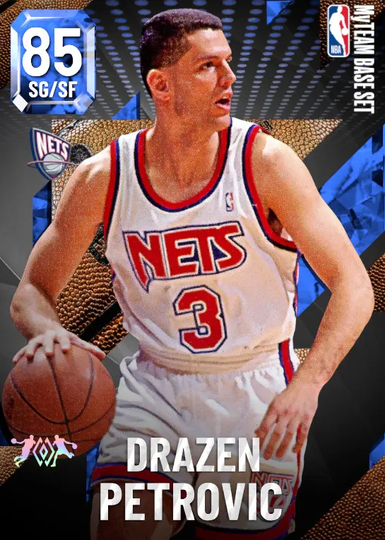 (SAPPHIRE) Drazen Petrovic (85 OVR)