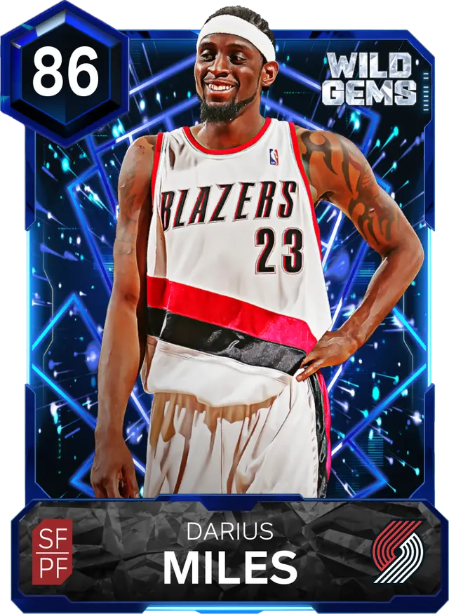 (SAPPHIRE) Darius Miles (86 OVR)