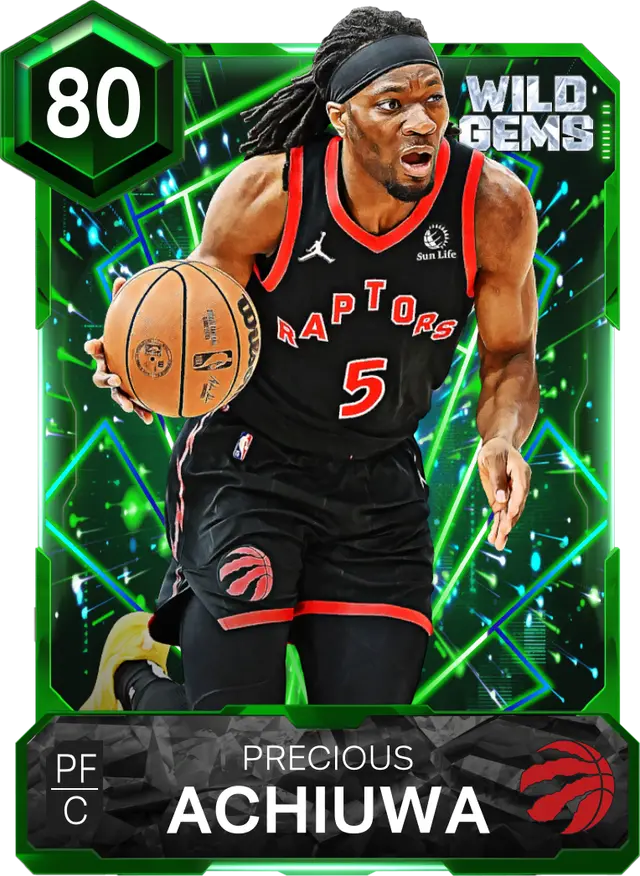 (EMERALD) Precious Achiuwa (80 OVR)