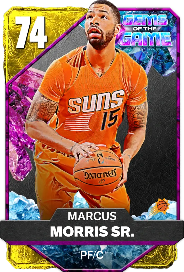 74 Marcus Morris Sr. | Gold Gems of the Game