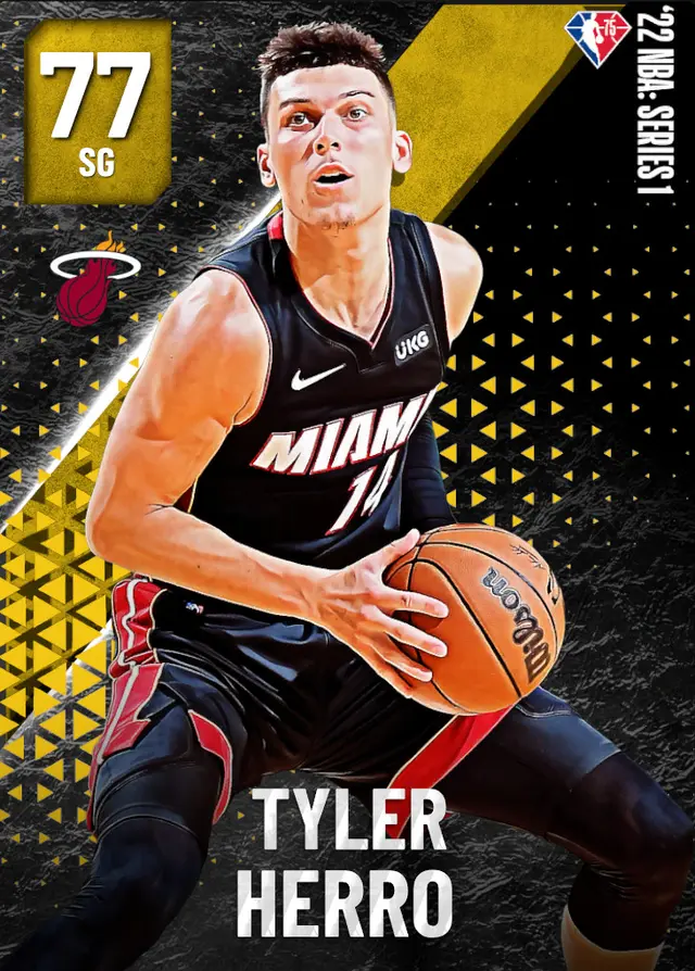(GOLD) Tyler Herro (77 OVR)
