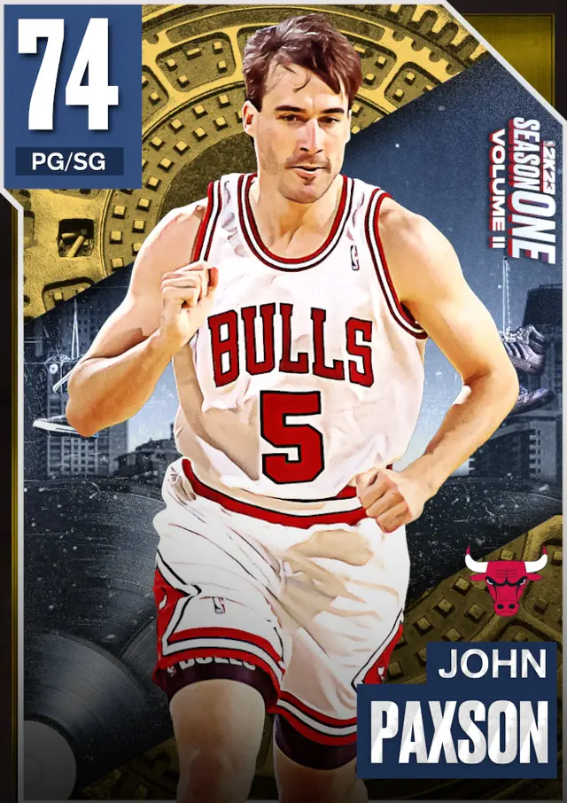 (GOLD) John Paxson (74 OVR)