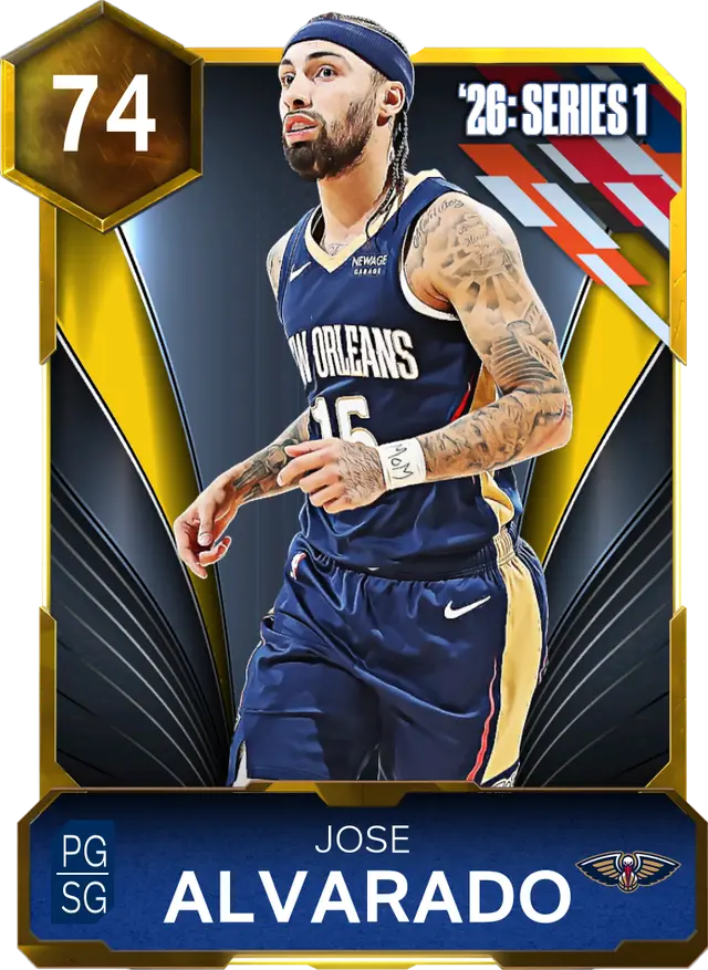 (GOLD) Jose Alvarado (74 OVR)