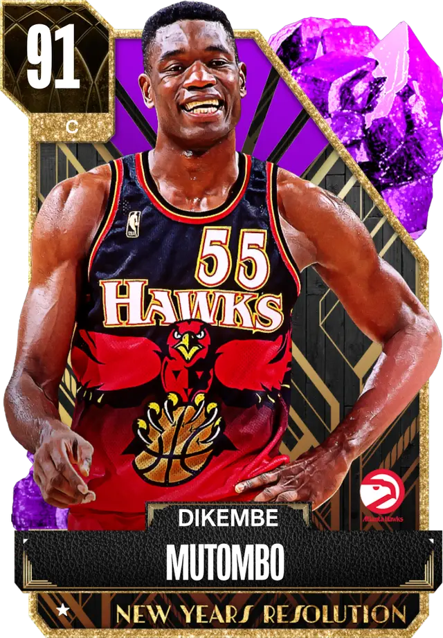 (AMETHYST) Dikembe Mutombo (91 OVR)