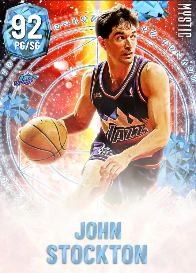 (DIAMOND) John Stockton (92 OVR)