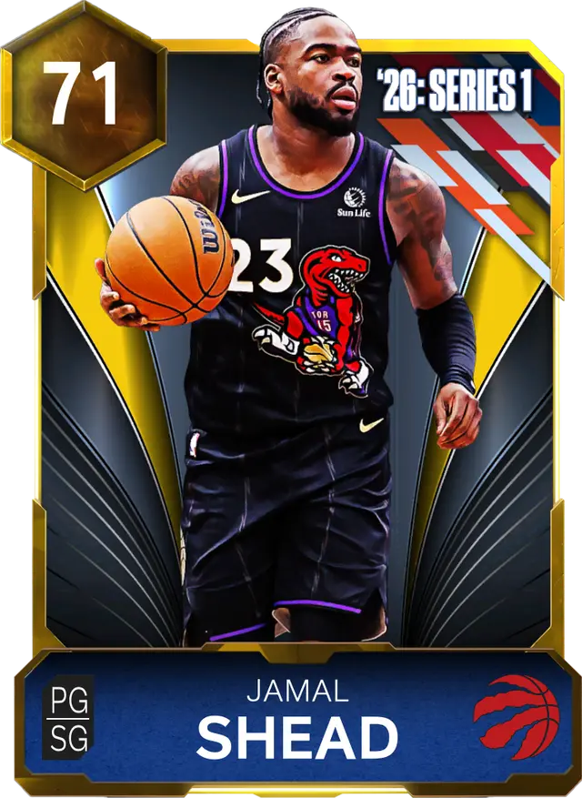 (GOLD) Jamal Shead (71 OVR)